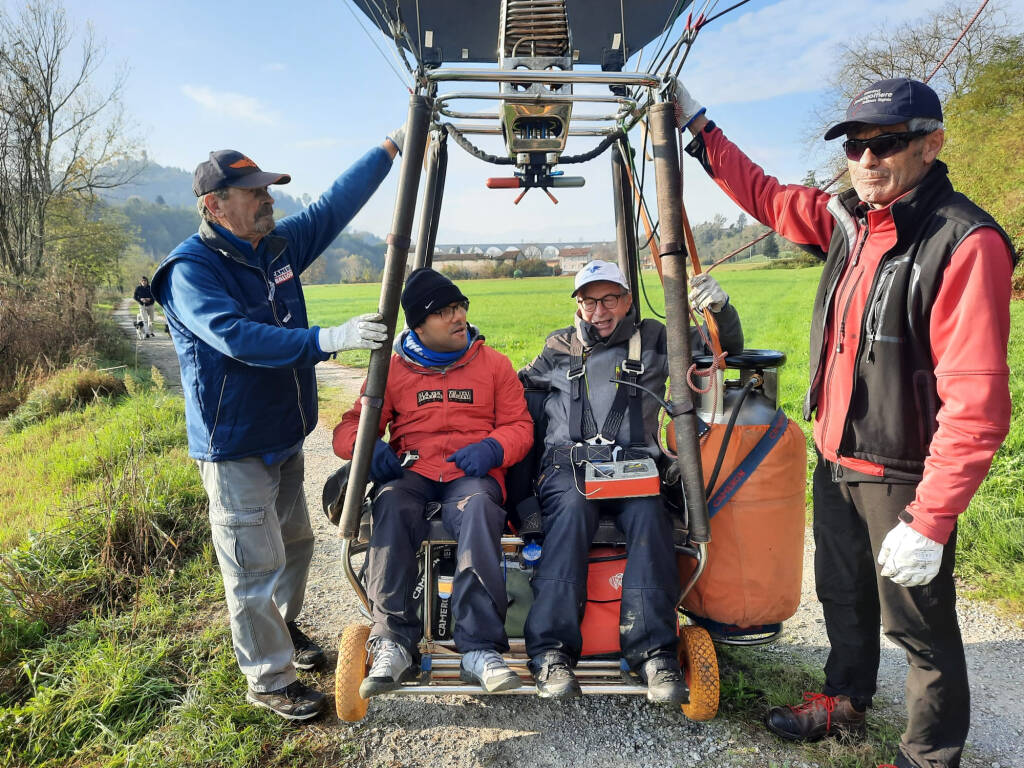 Team Adele Vola: Salvatore Forgione, Paolo Boetti , John Aimo